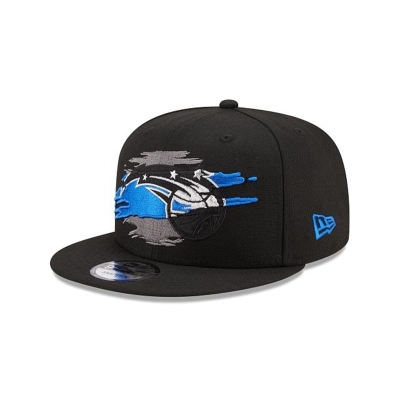 Black Orlando Magic Hat - New Era NBA Logo Tear 9FIFTY Snapback Caps USA2417386